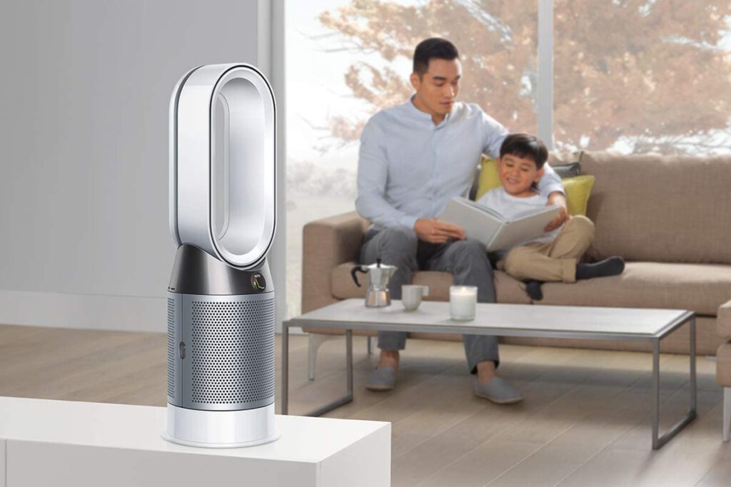 dyson pure hot + cool air purifier heater best space heaters
