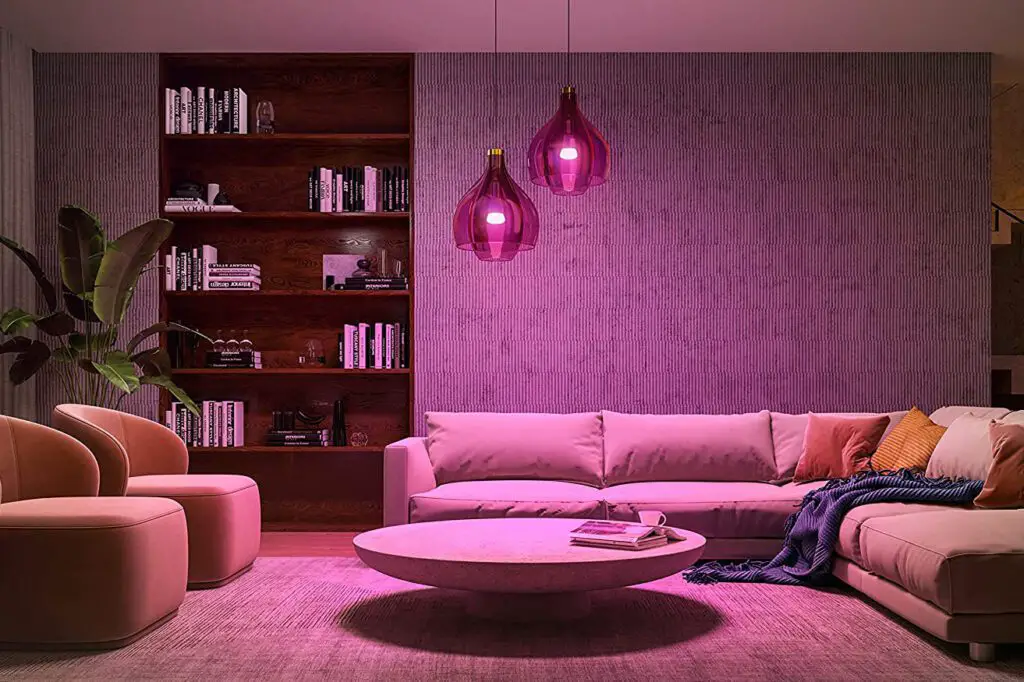 Philips Hue living room