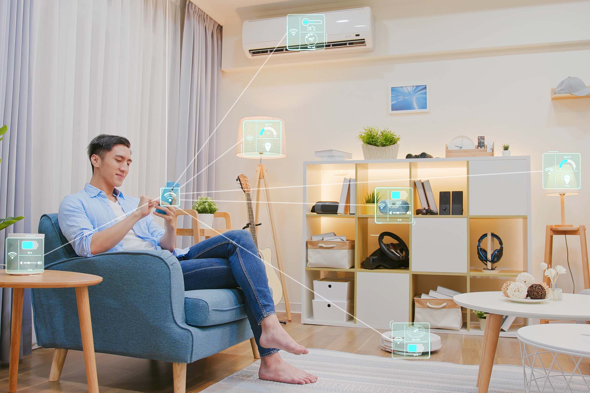 smart home automation connects your smart devices together.